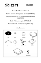 ION TTUSB10 Manual De Inicio Rápido Para El Usuario