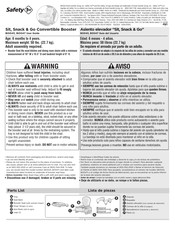 Safety 1St Sit, Snack & Go Guia Del Usuario