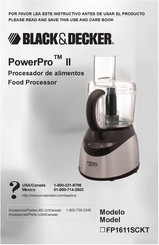 BLACK&DECKER PowerPro II Manual Del Usuario