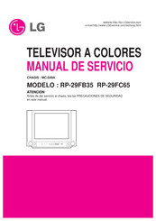 LG RP-29FB35 Manual De Servicio