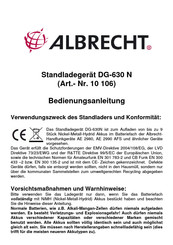 Albrecht DG-630 N Manual De Usuario