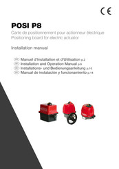 VALPES POSI P8 Manual De Instalación Y Funcionamiento