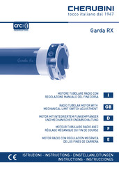 Cherubini Garda RX Manual De Instrucciones