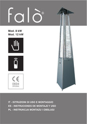 Italkero FALO 8 kW Instruciones De Montaje Y Uso