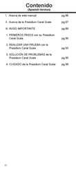 PRESIDIUM PCS-100n Manual De Instrucciones