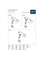 Grohe 26 190 Manual De Instrucciones