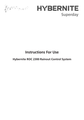 Hybernite ROC 2300 Instrucciones De Uso