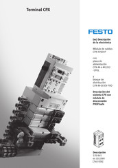 Festo CPX-M-GE-EV-FVO Manual De Instrucciones