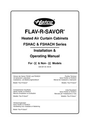 Hatco Flav-R-Savor Manual De Instalación Y Operación