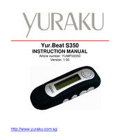 YURAKU YUMP3S350 Manual De Instrucciones