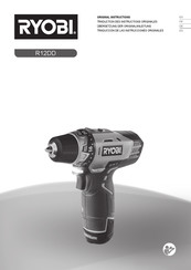Ryobi R12DD Traducción De Las Instrucciones Originales