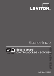 Leviton decora smart DW4BC Guia De Inicio Rapido