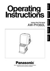 Panasonic AW-PH360L Manual De Operación