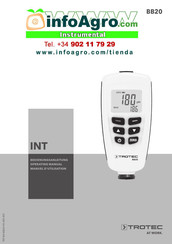 Trotec BB20 Manual De Instrucciones