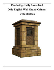 CAMBRIDGE Fully Assembled Olde English Grand Column with Mailbox Guía De Referencia Rápida