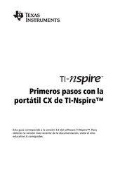 Texas Instruments TI-Nspire Manual De Instrucciones