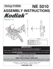 Swing-N-Slide NE 5010 Instrucciones De Ensamblaje