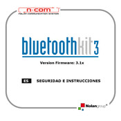 Nolan N-Com Bluetooth Kit3 Seguridad E Instrucciones