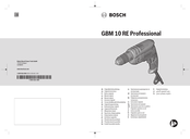 Bosch GBM 10 RE PROFESSIONAL Manual Original