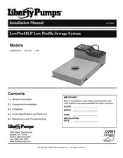 Liberty Pumps LowPro41LP Manual De Instalación