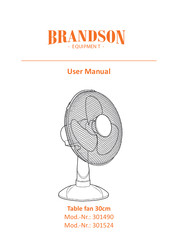 Brandson 301524 Manual Del Usuario