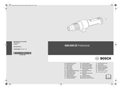 Bosch GHG 600 CE PROFESSIONAL Manual Original