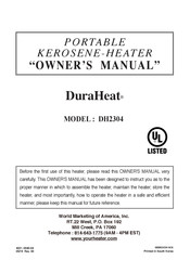 DuraHeat DH2304 El Manual Del Propietario