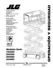 JLG 1932E2 Serie Operación Y Seguridad