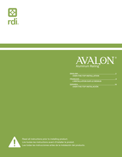 RDI AVALON Manual De Instrucciones