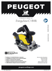 PEUGEOT EnergySaw-C18VBL Manual De Instrucciones