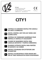 V2 CITY1-120V Manual Del Usuario