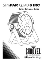 Chauvet SlimPAR Quad 6 IRC Guía De Referencia Rápida