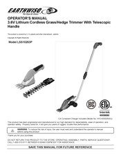 EarthWise LSS10263P Manual Del Operador