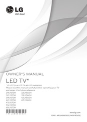LG 32LY570H El Manual Del Propietario