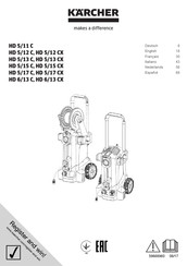 Kärcher HD 5/15 CXHD 5/17 C Manual De Instrucciones