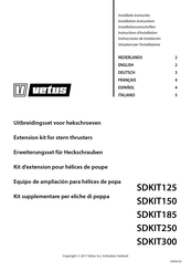 Vetus SDKIT250 Instrucciones De Instalación