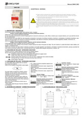 Circutor DM45 CMD Manual De Instrucciones