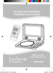 LEXIBOOK DVDP4SPZ Manual Del Usuario