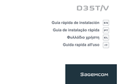 Sagemcom D35T Guía Rápida De Instalación