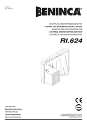 Beninca RI.624 Libro De Instrucciones
