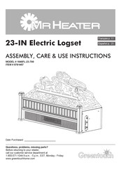 MrHeater 1046FL-23-700 Instrucciones De Montaje, Cuidado Y Uso