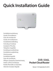 D-Link DIR-506L Pocket Cloud Router Guia De Instalacion