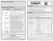 Cuisinart AFR-25 Guía De Referencia Rápida