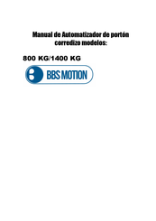 BBS Motion PY1400AC Manual De Automatizador De Portón