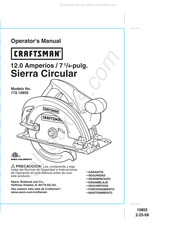 Crafstman 172.10855 Manual Del Operador