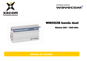 Xacom Wavecom WMOD2B Manual De Usuario