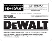 DeWalt DW717L Manual De Instrucciones