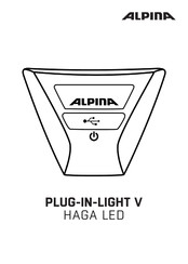 Alpina PLUG-IN-LIGHT V Manual De Instrucciones