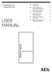 AEG RDB428E1AU Manual De Instrucciones