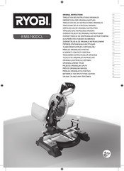 Ryobi EMS190DCL Traducción De Las Instrucciones Originales